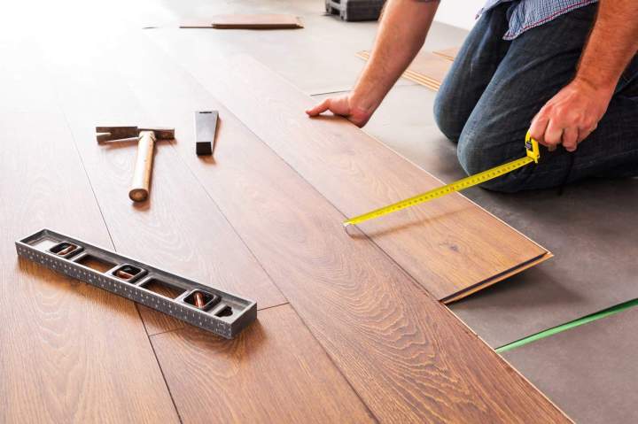 Pose parquet flottant Meung-sur-Loire